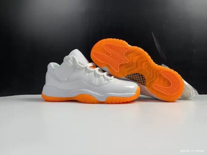 Rep CITRUS RETRO JORDAN AIR BRIGHT LOW 11 AH7860-139 0526